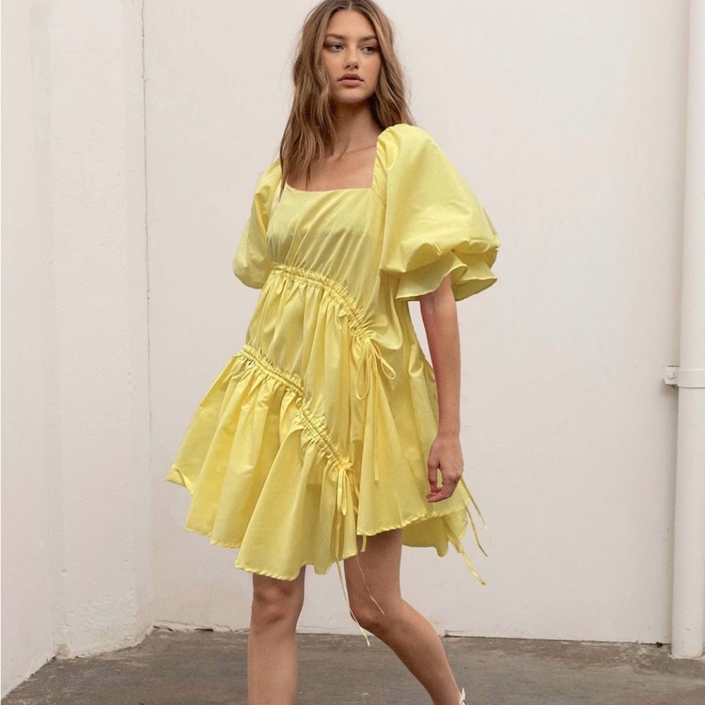 Yellow Sun dress